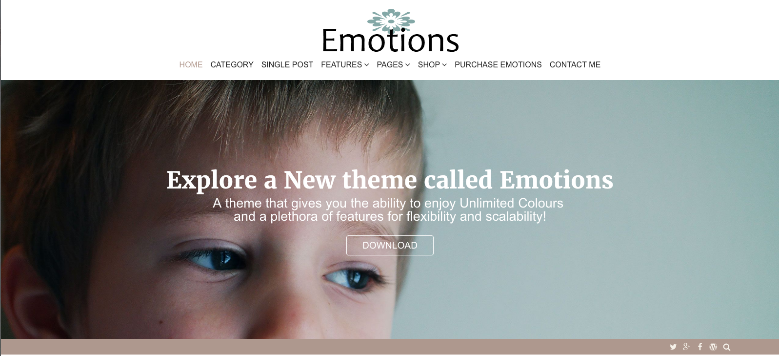 Emotions Theme Screenshot